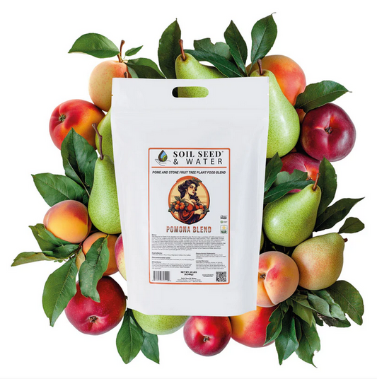 Pomona Blend for Pome & Stone Fruit Trees Concentrated Organic Soil Amendment Fertilizer