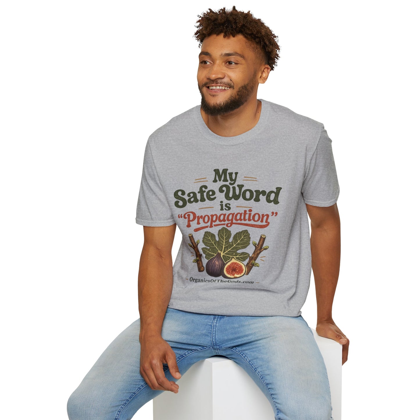 My Safe Word is Propagation T-Shirt | Gardening Plant Lover Tee