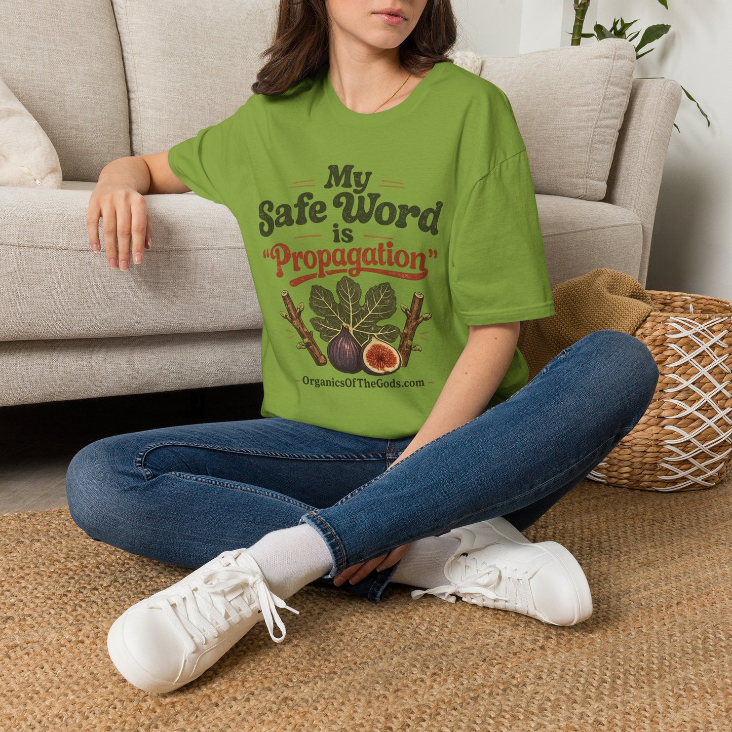 My Safe Word is Propagation T-Shirt | Gardening Plant Lover Tee
