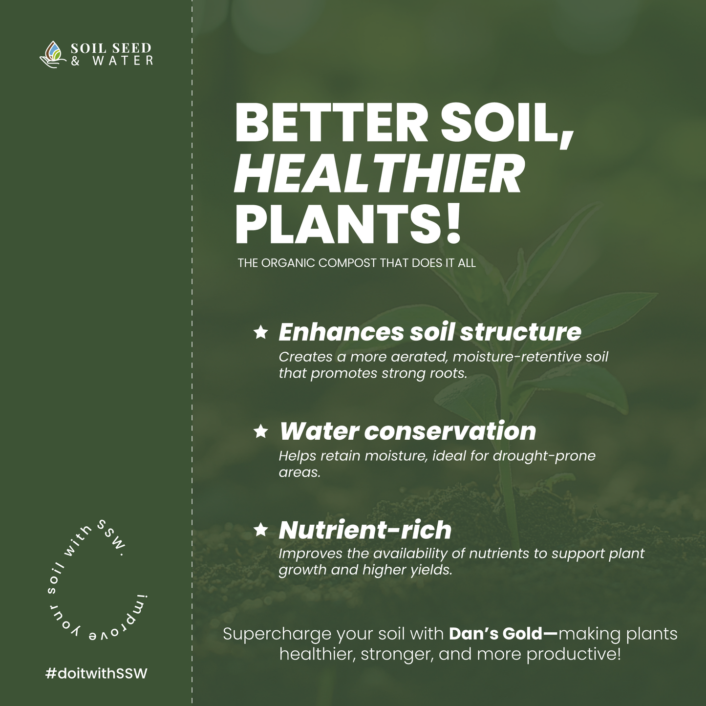 Compost - Simon's Gold Organic Dairy Compost