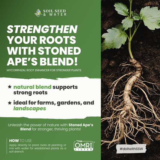 Stoned Ape's Blend Concentrated Organic Soil Amendment Fertilizer and Mycorrhizal Root Enhancer